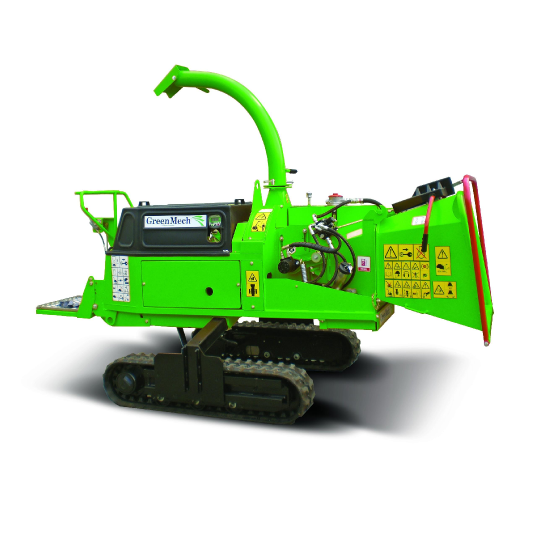GREENMECH SAFE-Trak 16-23 6 inch Tracked Wood Chipper Wood chipper hire